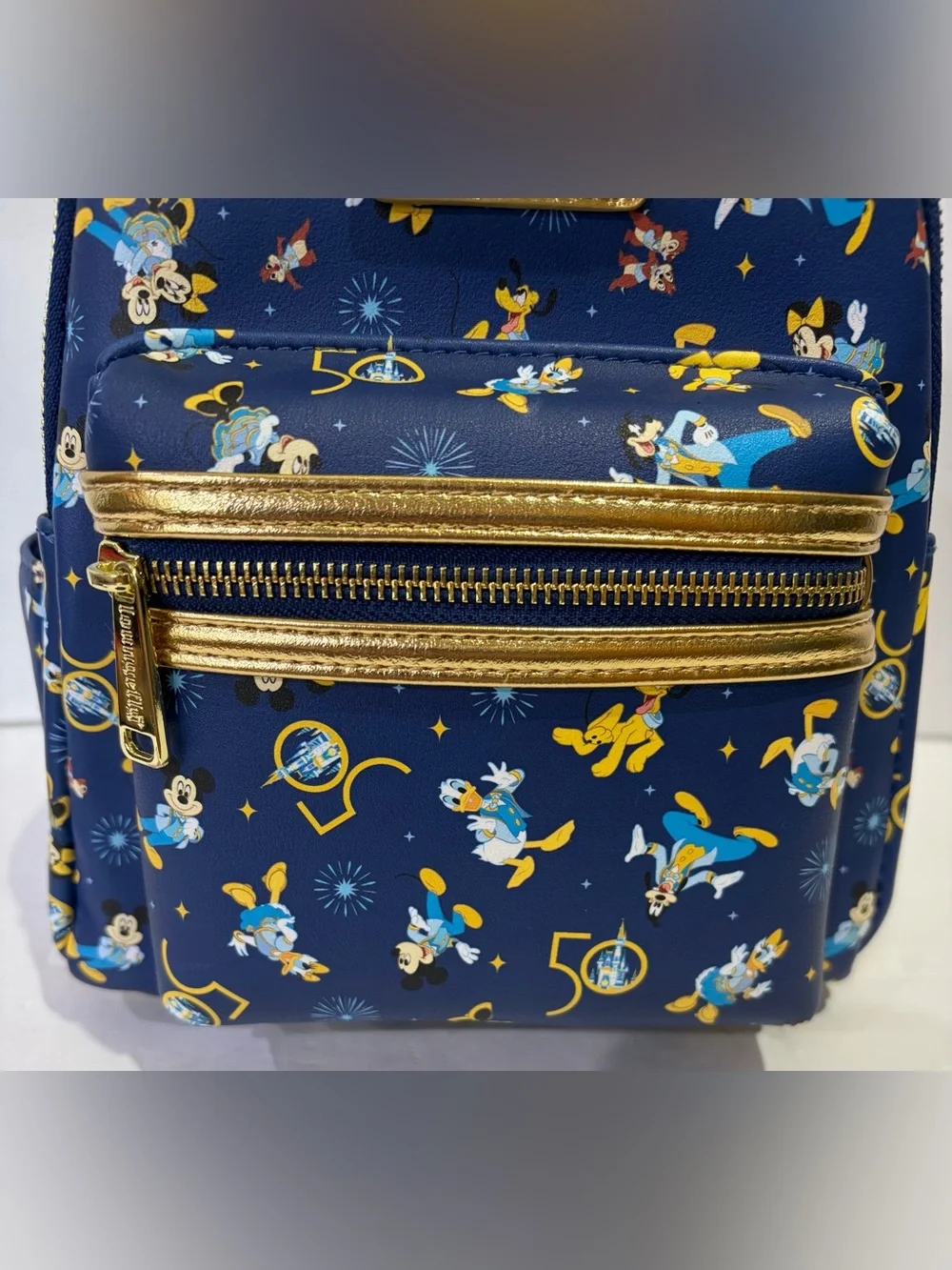 Walt Disney 50th Anniversary Loungefly Backpack NWT